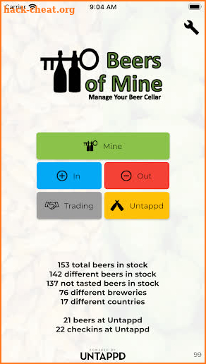 Beers of Mine screenshot