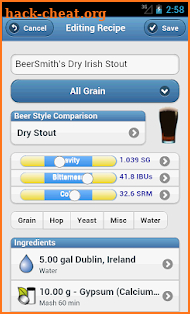BeerSmith 2 Mobile Homebrewing screenshot