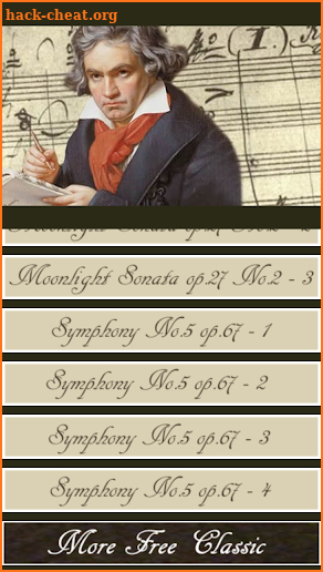 Beethoven Symphony screenshot
