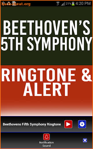 Beethoven's Fifth Symphony screenshot