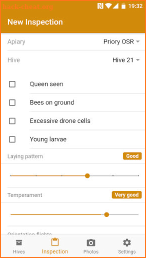 Beetight 2 🐝 Bee hive records screenshot