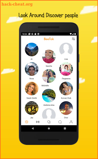 BeeTok : Find Friends from nearby screenshot
