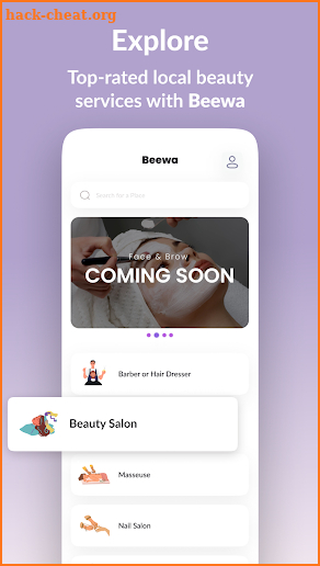 Beewa- Salon Booking & Loyalty screenshot