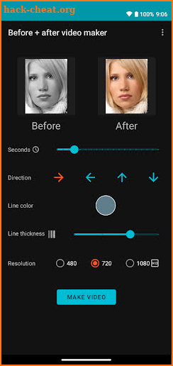 Before and After Video Maker screenshot