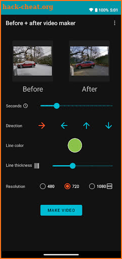 Before and After Video Maker screenshot
