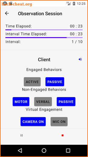 Behavior Observation of Students in School: BOSS screenshot