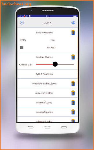 Behavior Pack Creator for MCPE screenshot