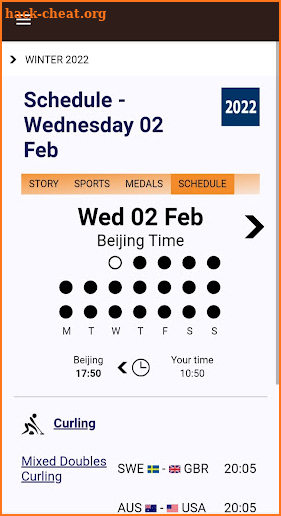 Beijing Winter Games 2022 screenshot