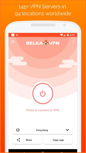 BelkaVPN - Free VPN with AdBlocker and Netflix USA screenshot
