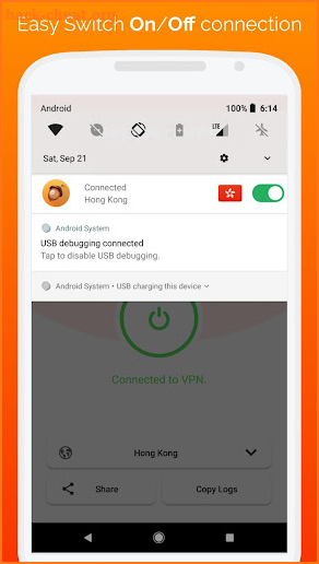 BelkaVPN - Free VPN with AdBlocker and Netflix USA screenshot