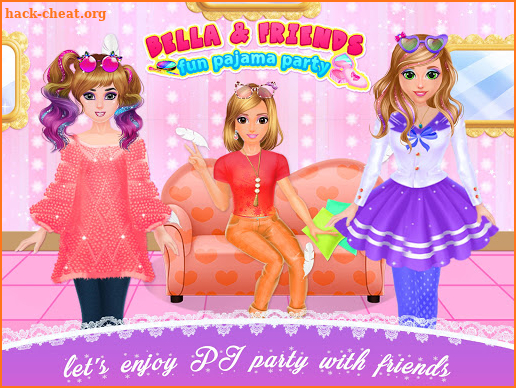 Bella Pyjama Party Friends House screenshot