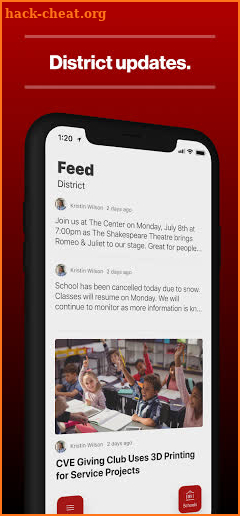 Bellevue Community Schools screenshot