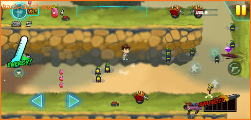 Ben Battle Alien Games screenshot