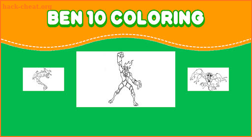 Ben Coloring 10 aliens screenshot