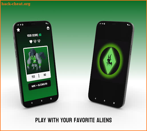 Ben Omnitrix with 10 Aliens screenshot