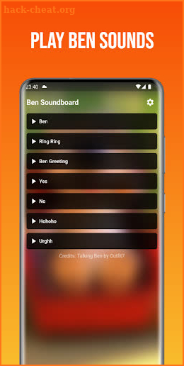 Ben Soundboard screenshot