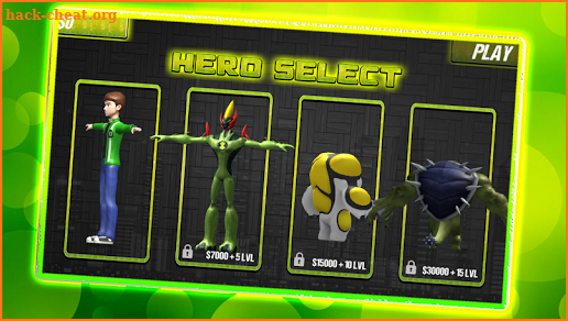 Ben Time 10 Alien - Galaxy super Hero screenshot