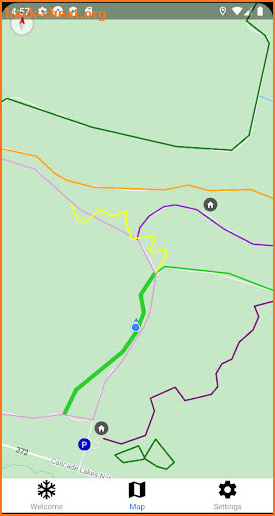 Bend Nordic Trail Maps screenshot