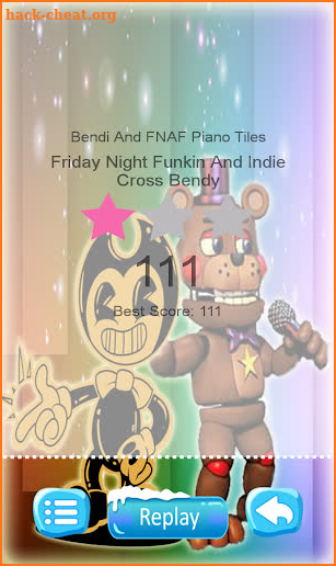 Bendi And FNAF Piano Tiles screenshot
