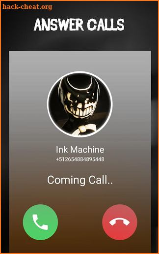 Bending And The Ink Machine Video Call Simulator screenshot