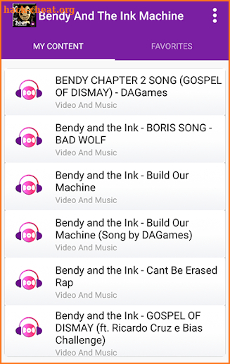 Bendy and The Ink Machine - Music & Lyrics screenshot