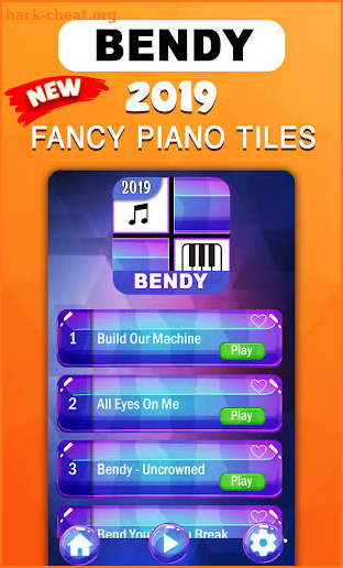 Bendy Build Our Machine Fancy Piano Tiles screenshot