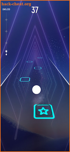 Bendy game tiles hop ball screenshot