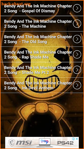 Bendy Ink 2 New Ringtones Songs screenshot