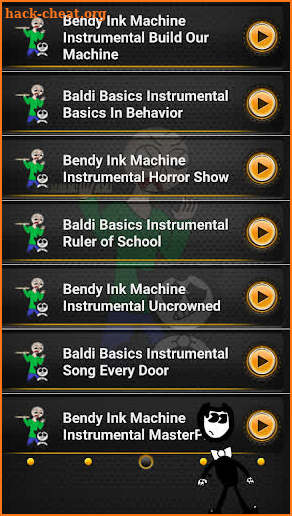 Bendy Ink Baldy Instrumental Song Ringtones screenshot
