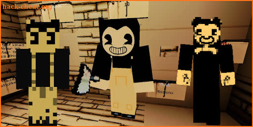 Bendy Mod for Minecraft PE screenshot