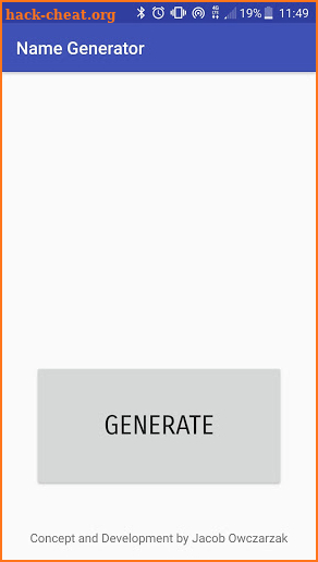 Benedict Cumberbatch Name Generator screenshot