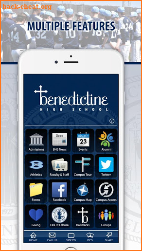Benedictine High School screenshot