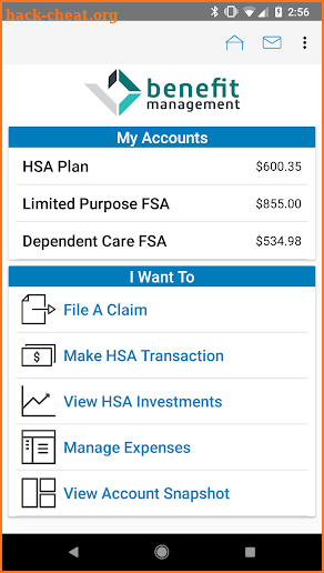 Benefit Management LLC screenshot