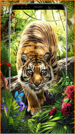 Bengal Tiger Live Wallpaper screenshot