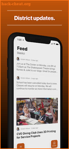 Benton Area School District screenshot
