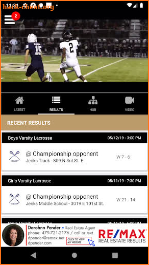 Bentonville Tiger Athletics screenshot