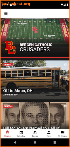 Bergen Catholic Football screenshot