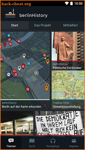 berlinHistory screenshot