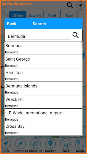 Bermuda Offline Nautical Chart screenshot