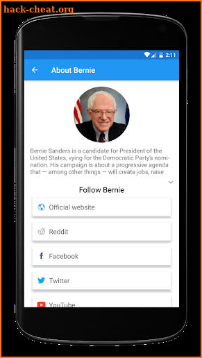 Bernie Sanders Soundboard screenshot