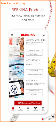 BERNINA screenshot