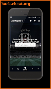 Beşiktaş Sözleri screenshot