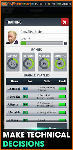 BeSoccer Football Manager screenshot