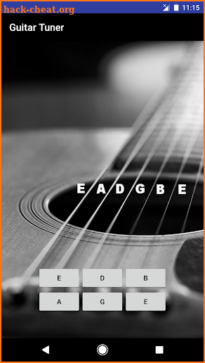Best Acoustic Guitar Tuner (No ads!) screenshot