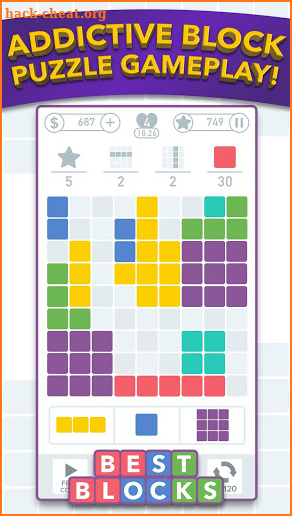 Best Blocks - Free Block Puzzle Games screenshot