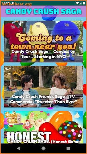 Best Candy Crush Saga Videos, Tricks screenshot