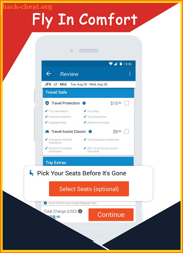 Best Cheap Flight Booking App - Look My Flight screenshot