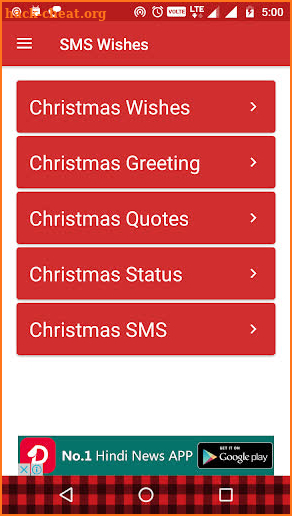 Best Christmas Greetings SMS screenshot