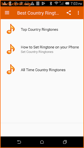 Best Country Ringtones Offline screenshot