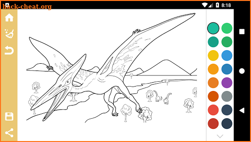 Best Dinosaur Coloring Book screenshot